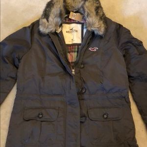 Hollister fur new jacket